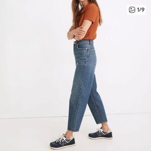 Madewell Cropped Balloon Jeans - Size 29